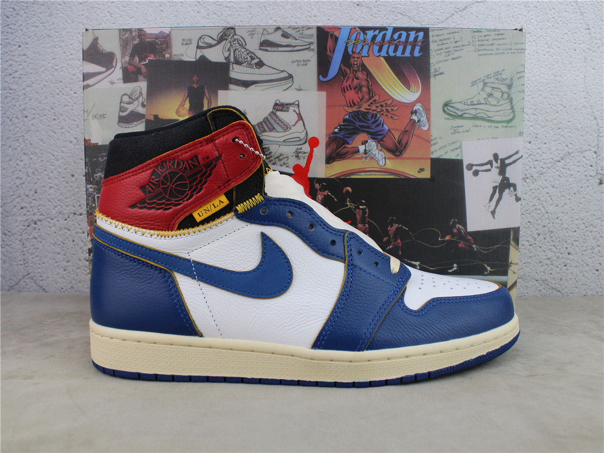 LJR Batch Union LA x Air Jordan 1 Retro High NRG Storm Blue BV1300 146